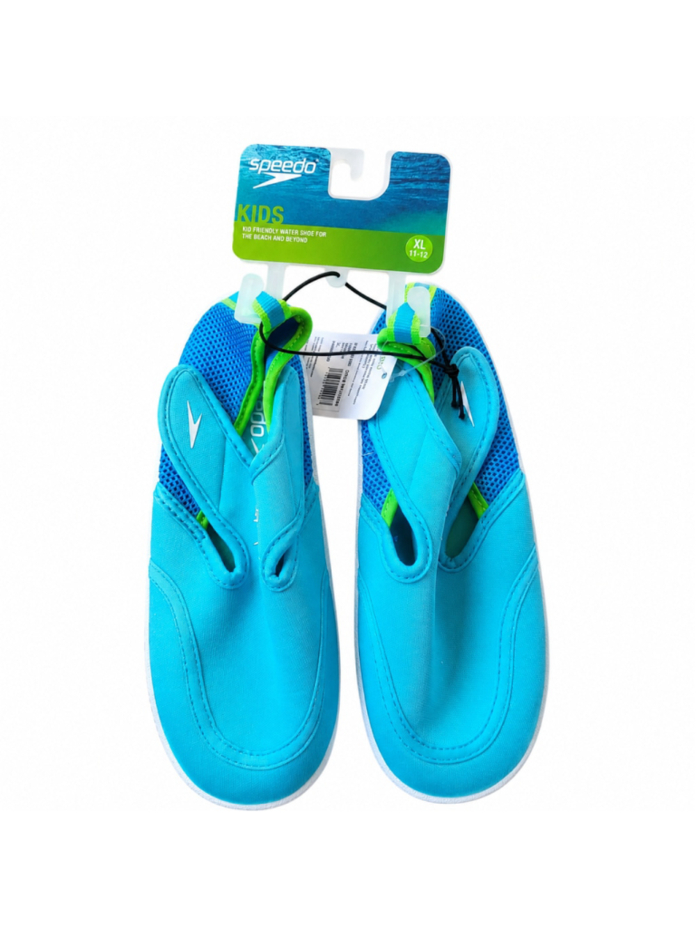 Boy’s Speedo Water Shoes – Green & Blue – Size XL (11-12) – NWT